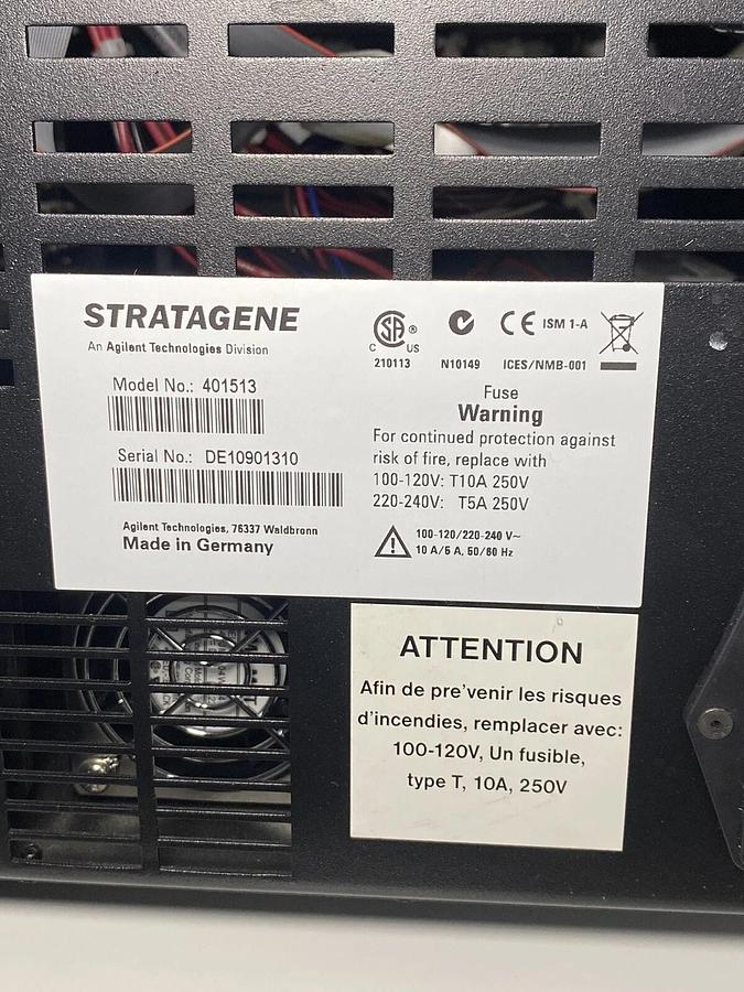 Used Agilent Stratagene Mx3005P Real-Time PCR Machine