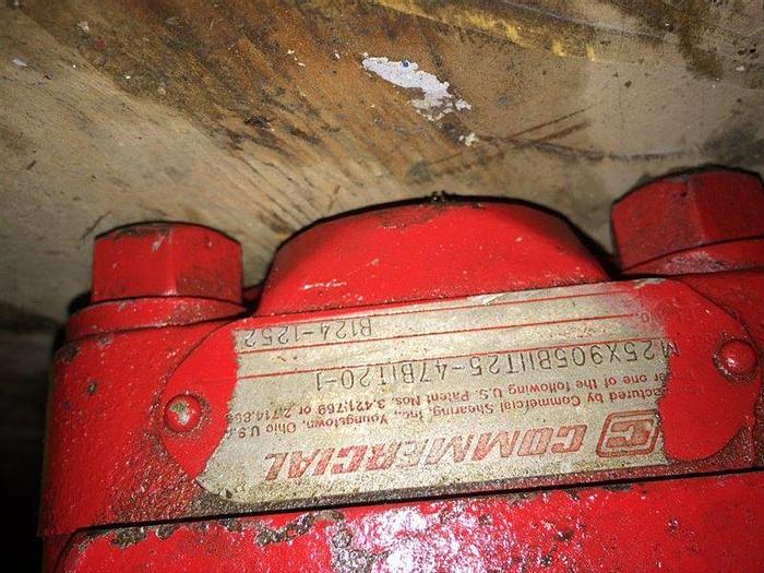 Used 0 Schramm M25X905BIIT25-47BIT20-1 Hydraulic Motor