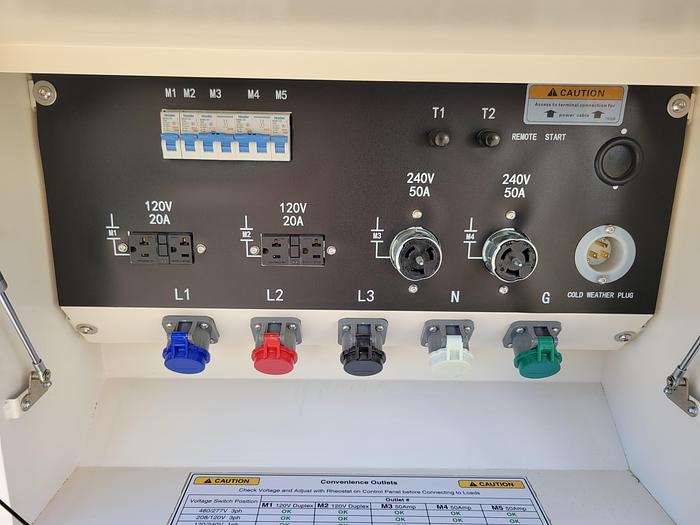 25kva Sound Enclosed Trailer Mounted Generator /New Warranty Tier 4 Final  New