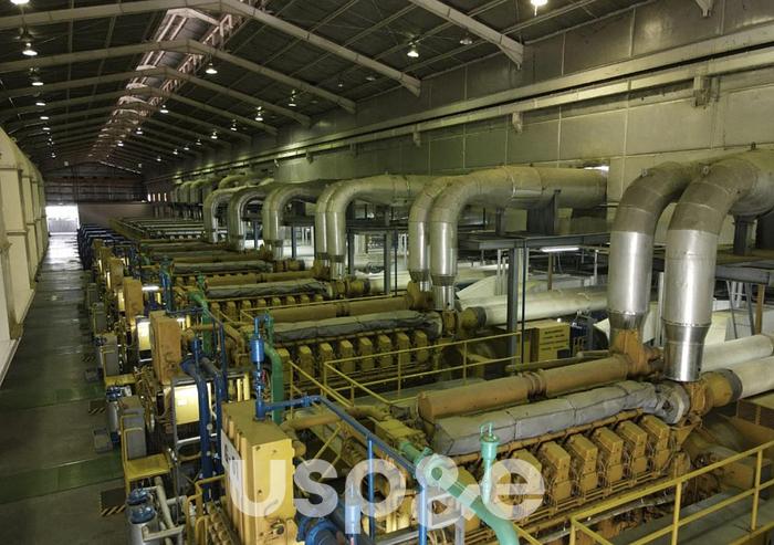 Used 40 MW 2001 Used Wartsila 18V32-LN Natural Gas Power Plant Gensets