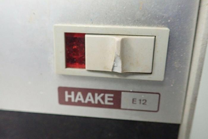 Used Haake Typ E12 75060 Heated Water Bath Circulator
