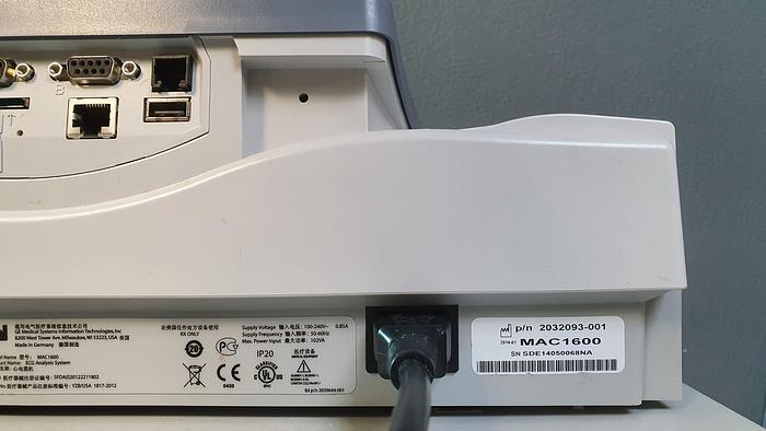 Gebraucht GE EKG MAC 1600