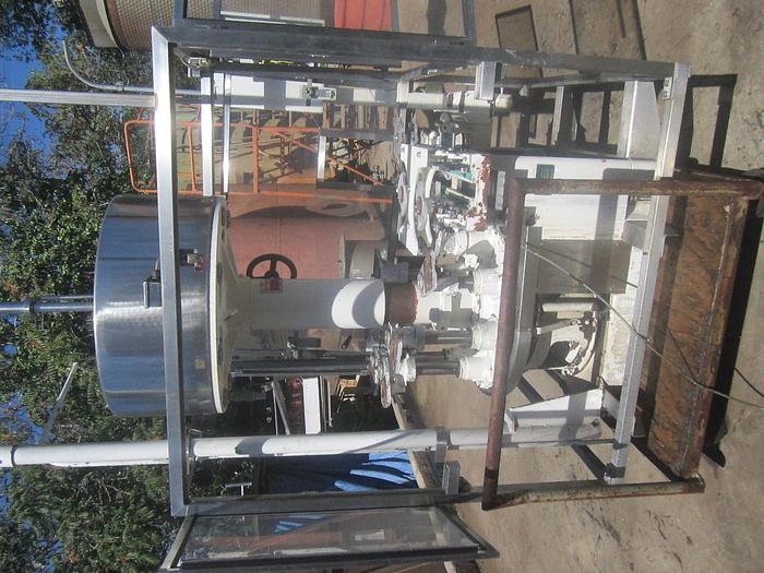 Used Filler, Bottle, 8-head, Rotary, S/st, Shibuya Kogyo, #C740214