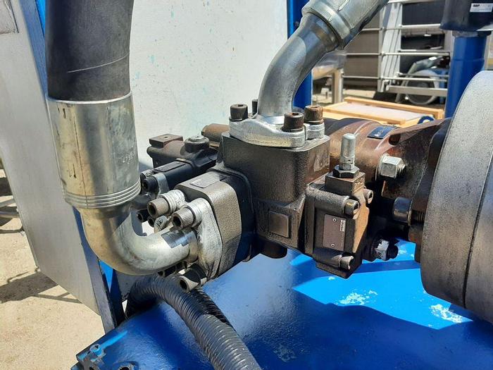 Used Extruder, 11.25" Dia, C/st, DB Technologies, Hydraulic #S744539