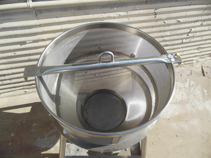 Used Kettle, 60 Gallon, S/st, Basket, Strainer Only, Cleveland, #S742488