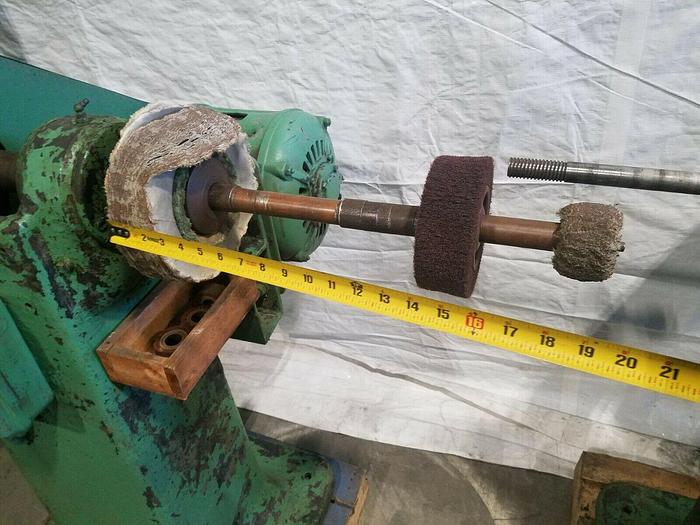 Used Polishing Buffing Jack Lathe Double Spindle 550V 5 HP for Sale in Providence, Rhode Island