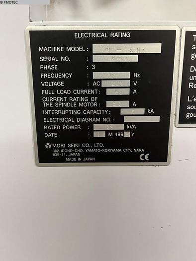 Used 1995 MORI SEIKI SL 15 MC