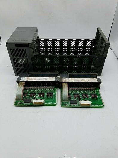 Used ALLEN BRADLEY 1746-P2 Ser C. 1746-IB16 Ser C. 1746-A7 Ser B