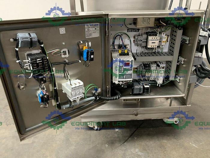 Used Hyclone 250L SV50172-01 Mixer w/ GTR 4Phase 1/4HP Motor on Rolling Cart