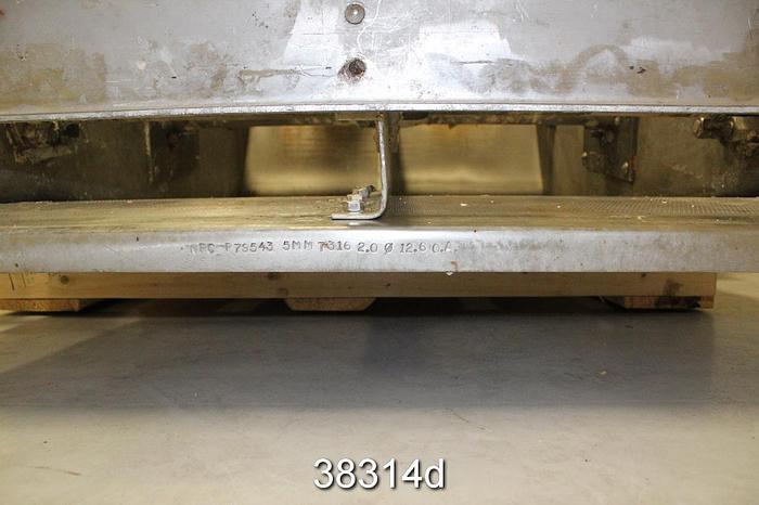 Used Bird JS24 Vibrating Screen Vat, 0.078" Holes #38314