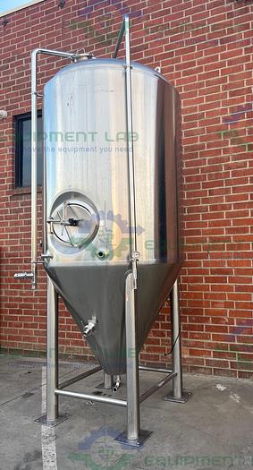 Used LMC 840 Gallon Stainless Steel Jacketed Fermentation Tank