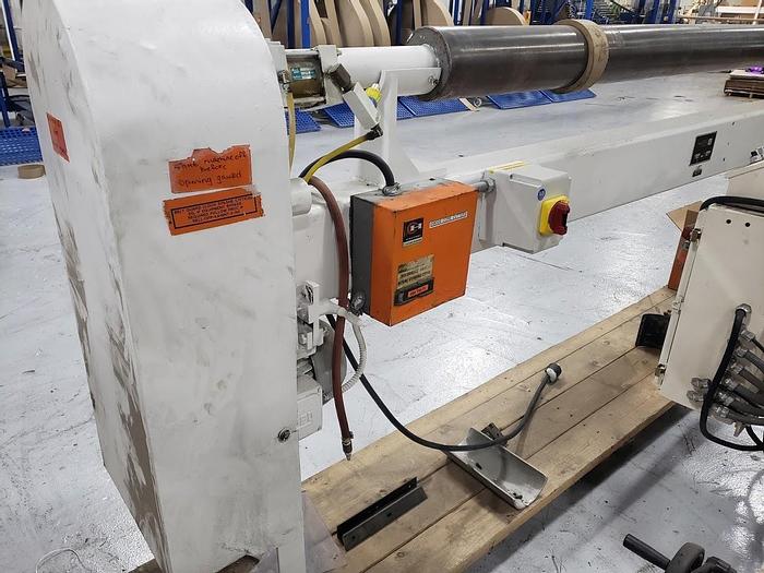 Used 120" APPLETON CORE CUTTER MODEL S 10 10 A 6" DIAMETER CORES