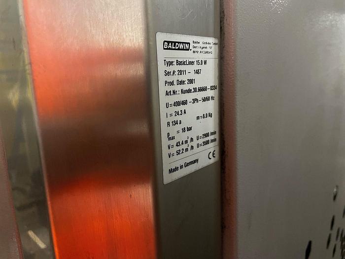 Used BALDWIN BasicLiner 15.0W Chiller