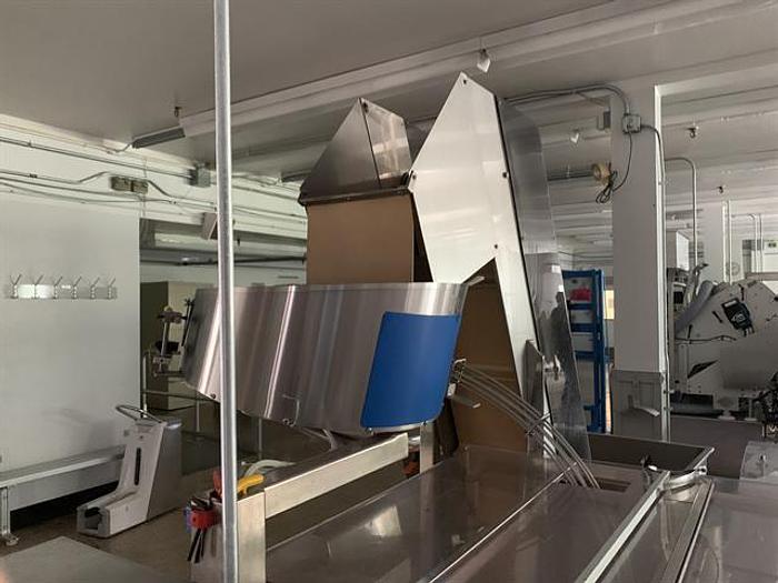 Used Solid Dose Filling line featuring IMA/Merrill Slat Counter