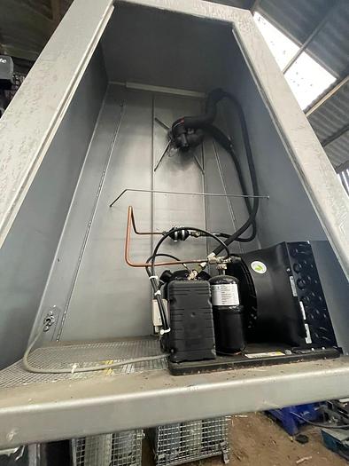 Used Ruhle MKR-600C vacuum mixer / tumbler with cooling facility