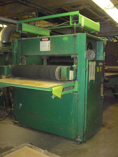Used TIMESAVERS 52 HEAVY-DUTY COMBINATION TOP & BOTTOM ABRASIVE PLANERS