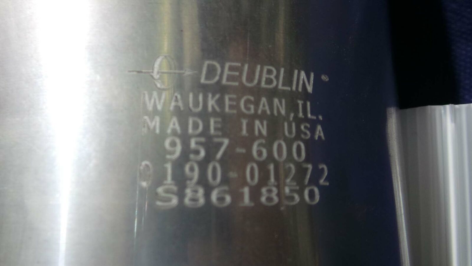 Used Deublin/Applide Materials 0190-01272 Unrecognized Name / This Part Only by Part Number