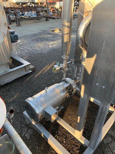 Used 3 Tank Stainless Steel CIP Skid System