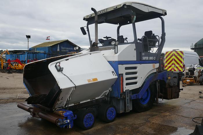 Used 2009 VOGELE SUPER 1803-2