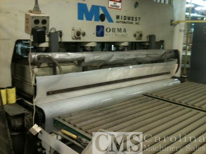 Used 1999 Orma PCC 2500-1600 5 x 8 Side loading feedthrough