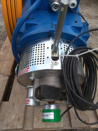 Gebraucht Aufzugsantrieb mit Seilscheibe, Liftmotor, Leo / 240095A, LM Metal Lift
