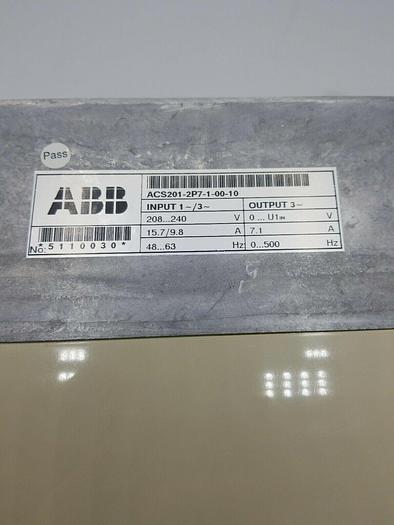 Used ABB ACS 201-2P7-1-00-10 UPS RED!