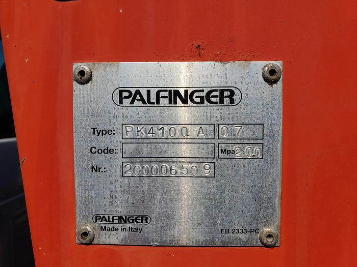 Used 2008 Ford F550 4x4 With Palfinger PK4100A Folding Crane, knuckle Boom