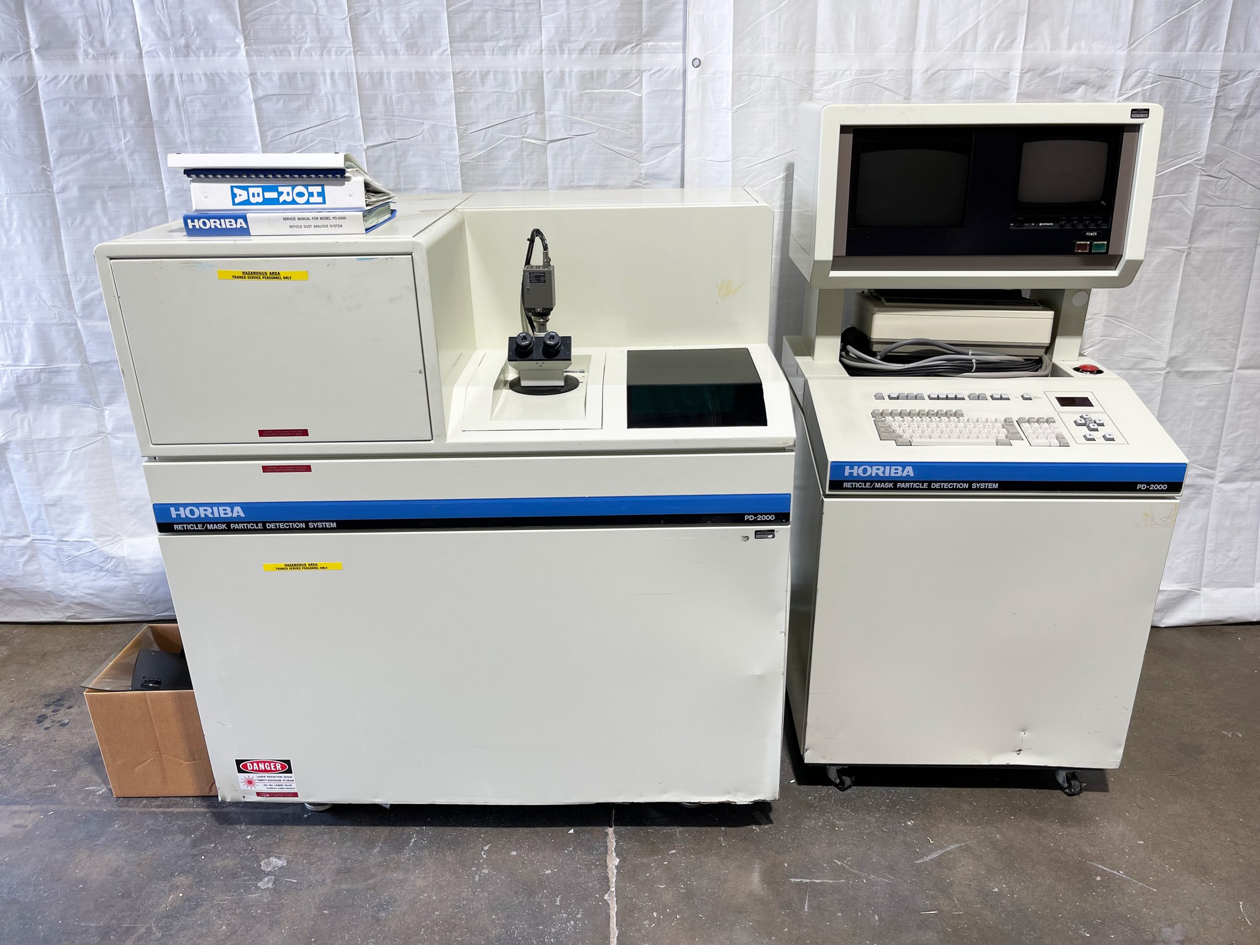 Used Horiba PD 2000 Reticle / Mask Particle Detection System