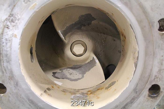 Used Goulds 3175 Pump, 3175M, 6x8x18, 2/4-Vane 15.5" SS Impeller #23471
