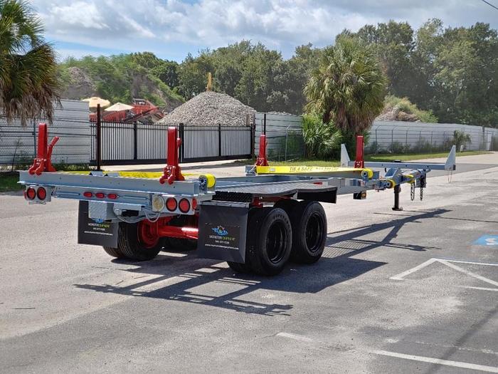 Used 2007 Brindle PT30T TA EB Extendable Pole Trailer - 85315