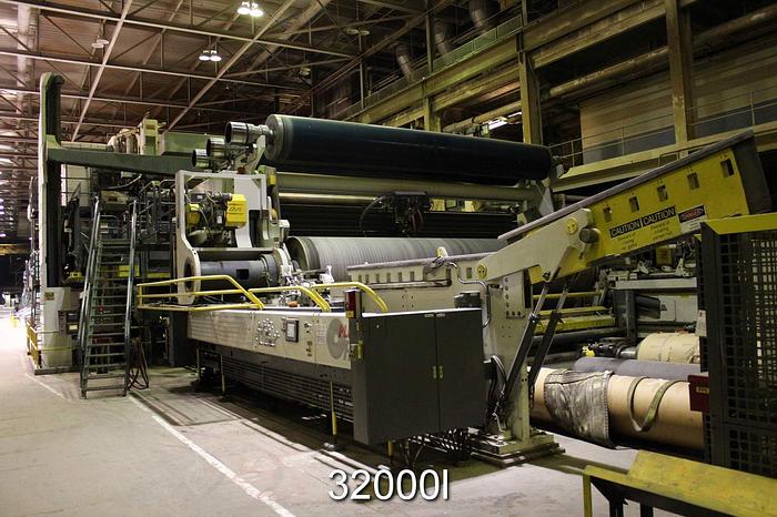 Refurbished Metso Opti-Former SCA Paper Machine, 320" Wire Width #32000