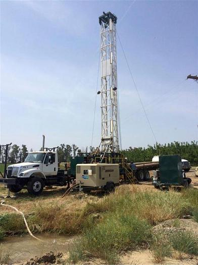 Used 2005 Flooded Reverse Drill Rig