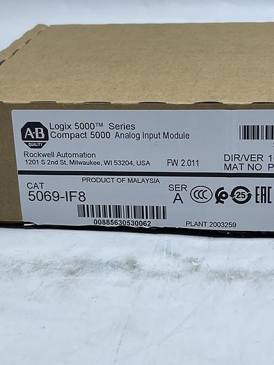 A-B Allen Bradley 5069-IF8 Ser A 