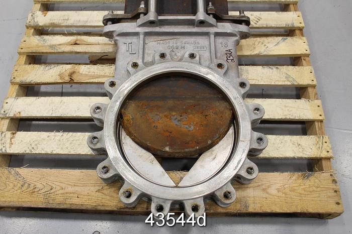 Used True Line 16" V-Port Hand Operated Knife Valve #43544