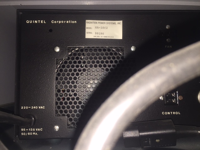 Used Quintel Ultra line 7000 Mask Aligner