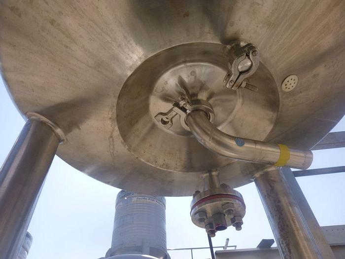 Used Tank, 79 Gallon, 316 Stainless Steel, Jacketed, 50 PSI, Fermenter, B #L744279