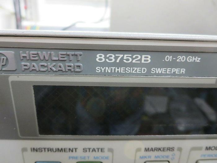 Used H-P, 83752B, Synthesized Sweeper(#3), Powers On, Out Of Tolerance, Parts/Repair