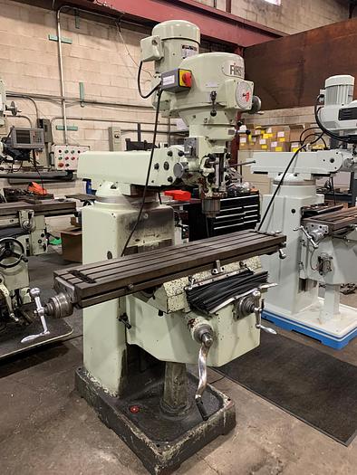 Used 10" X 50", FIRST, LC-185VS, VERTICAL MILLING MACHINE