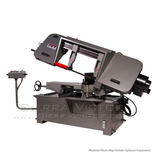 JET HBS-1220MSA Semi-Automatic Mitering Variable Speed Bandsaw 424476