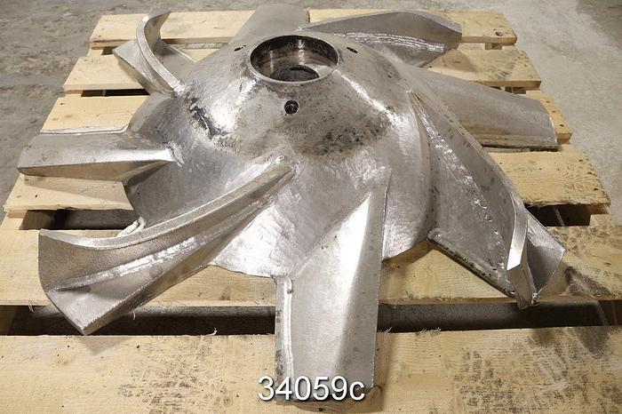 Used Black Clawson Vokes 8 Vane 42" Rotor #34059