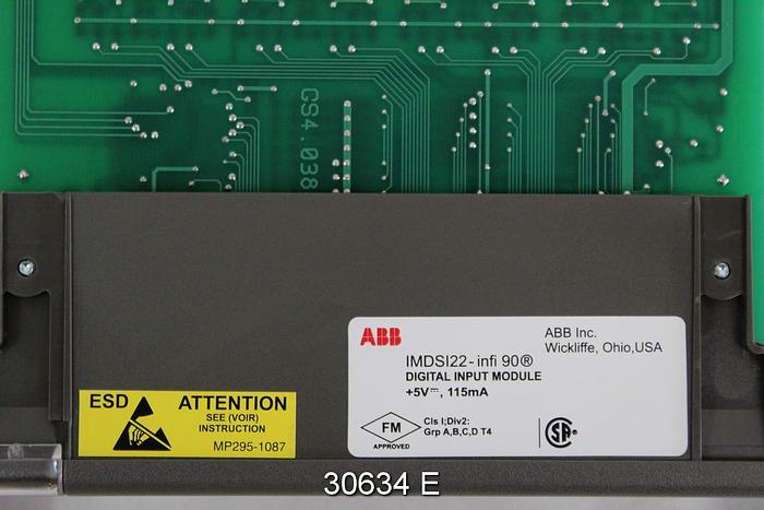 Used ABB IMDSI22 Digital Slave Input Module for ABB INFI90 System #30634