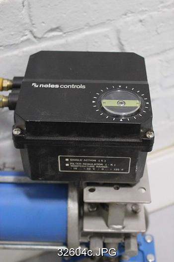 Used Neles Jamesbury 25150 31 3600 MT 2" Control Ball Valve #32604