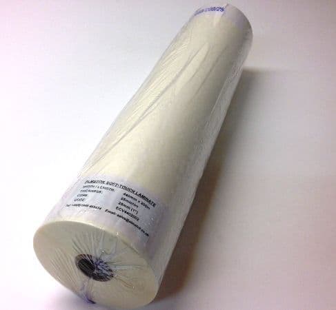 Soft-touch Laminate Film Roll 440mm x 200m 35micron 1" Core - ST440200LF