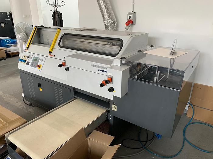 Used Eurotecnica HE 500 hot-melt perfect binder