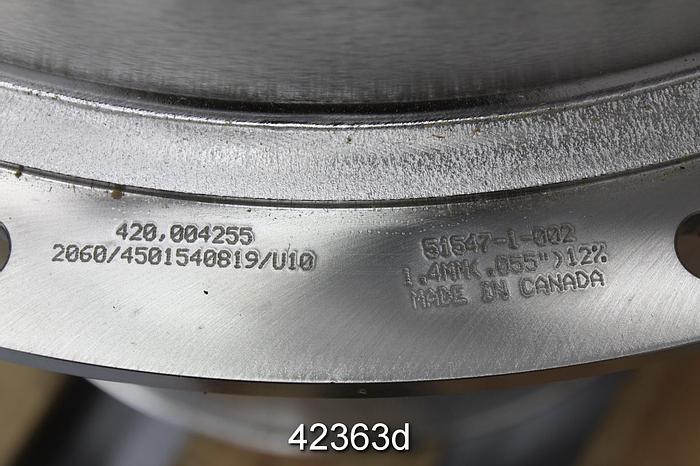 Unused Bird 400 Stainless Steel Pressure Screen Basket #42363