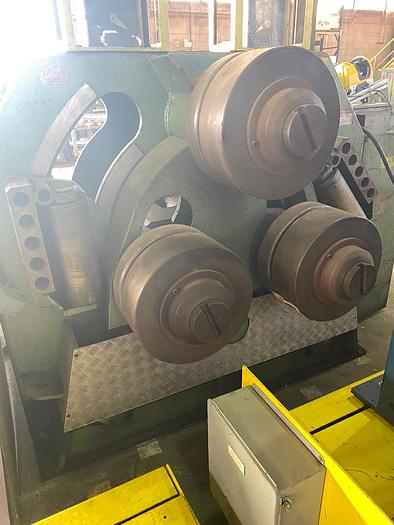 Used Roundo Hydraulic Angle Roll 6" x 6" x 1/2" R-6-S