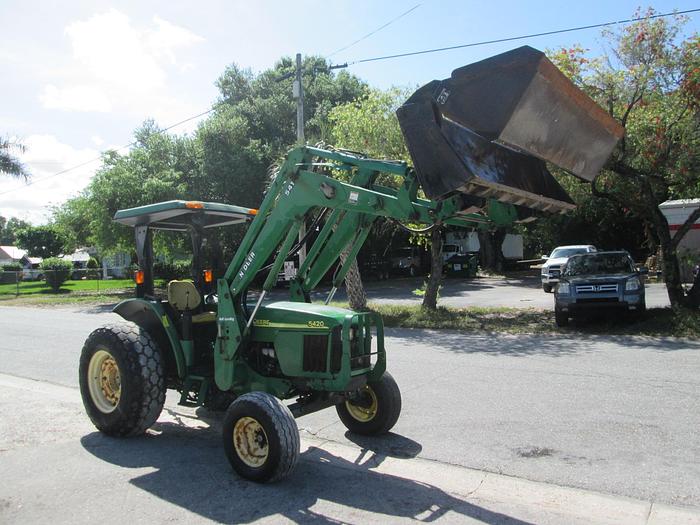 Used 2003 John Deere 5420 Tractor With Loader