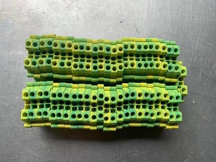 Protective 2-wire connector 4mm2 green-yellow N