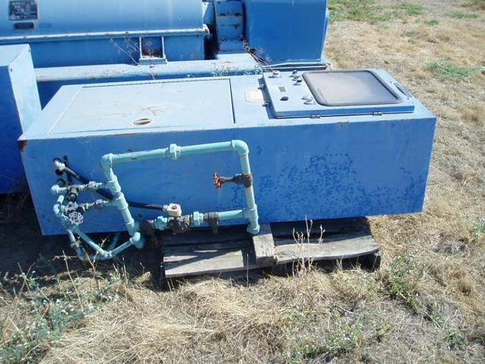 Used Centrifuge, Decanter, Humbolt-Wedag, Mdl B-3, 100 HP, C/st, #S732945