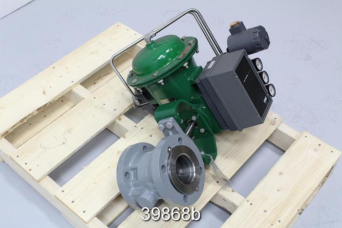 Unused Fisher 3" Vee Ball Valve, Unused #39868